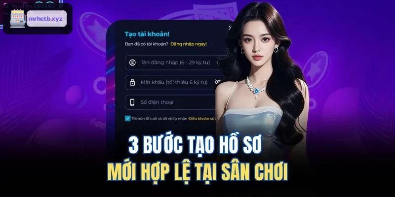 Các bước tạo hồ sơ cá nhân chính xác để tham gia
