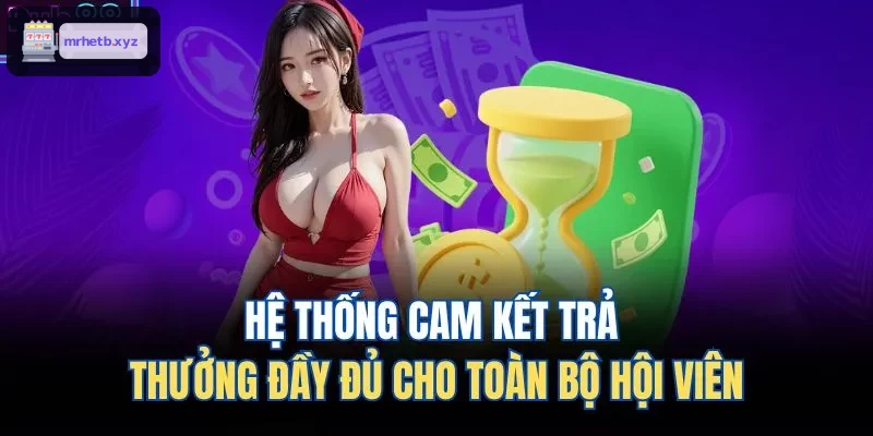 Cam kết trả thưởng đầy đủ tại GEMWIN